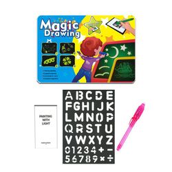 Kit Dibujo Mágico Con Luces 4 Pzas - Koala Kids