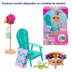 Set De Muebles Para Muñeca Diseños Surtidos - Barbie