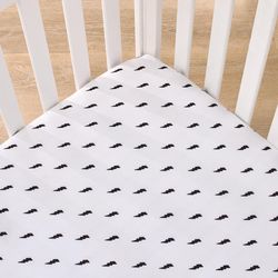 Sábana Cobertora Para Corral Ajustable Rayo Negro - Nojo