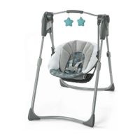 Columpio Plegable Para Bebé Slim Spaces Gris - Graco