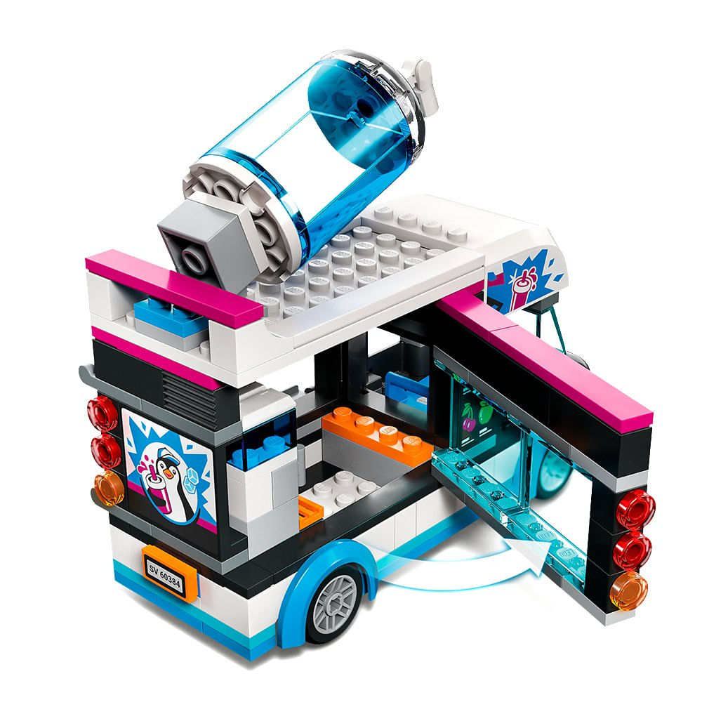 LEGO City Camión de Granizados del Pingüino #60384 de 194 Piezas