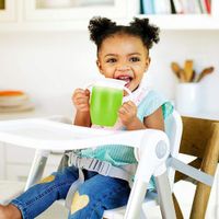 Vaso Entrenador Con Tapa Y Asas Miracle 360° Verde - Munchkin