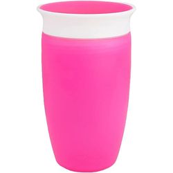Vaso Entrenador Con Tapa Miracle 360° Rosado - Munchkin