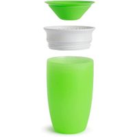 Vaso Entrenador Con Tapa Miracle 360° Verde - Munchkin