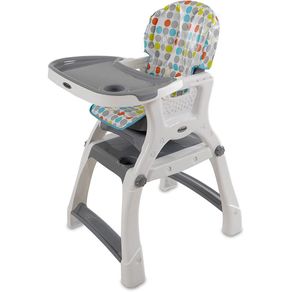 Silla Alta Convertible Kinder City Círculos Unisex - Prinsel