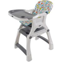 Silla Alta Convertible Kinder City Círculos Unisex - Prinsel