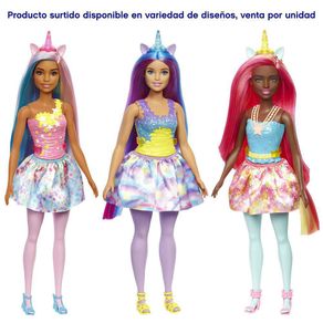 Muñeca Unicornio Diseños Surtidos - Barbie