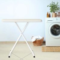 Mesa de Exterior Plástica Plegable Blanca - Newstorm