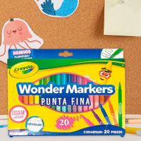 Marcadores De Punta Fina Multicolores 20 Colores - Crayola