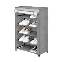 Zapatera 5 Divisiones 61 X 30 X 90 Cm Gris - Viva