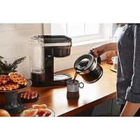 Cafetera 12 Tazas Negra Jarra De Vidrio - Kitchenaid