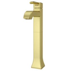 Grifo Lavamanos Park Avenue Mezcladora Monomando Alto Dorado - Pfister