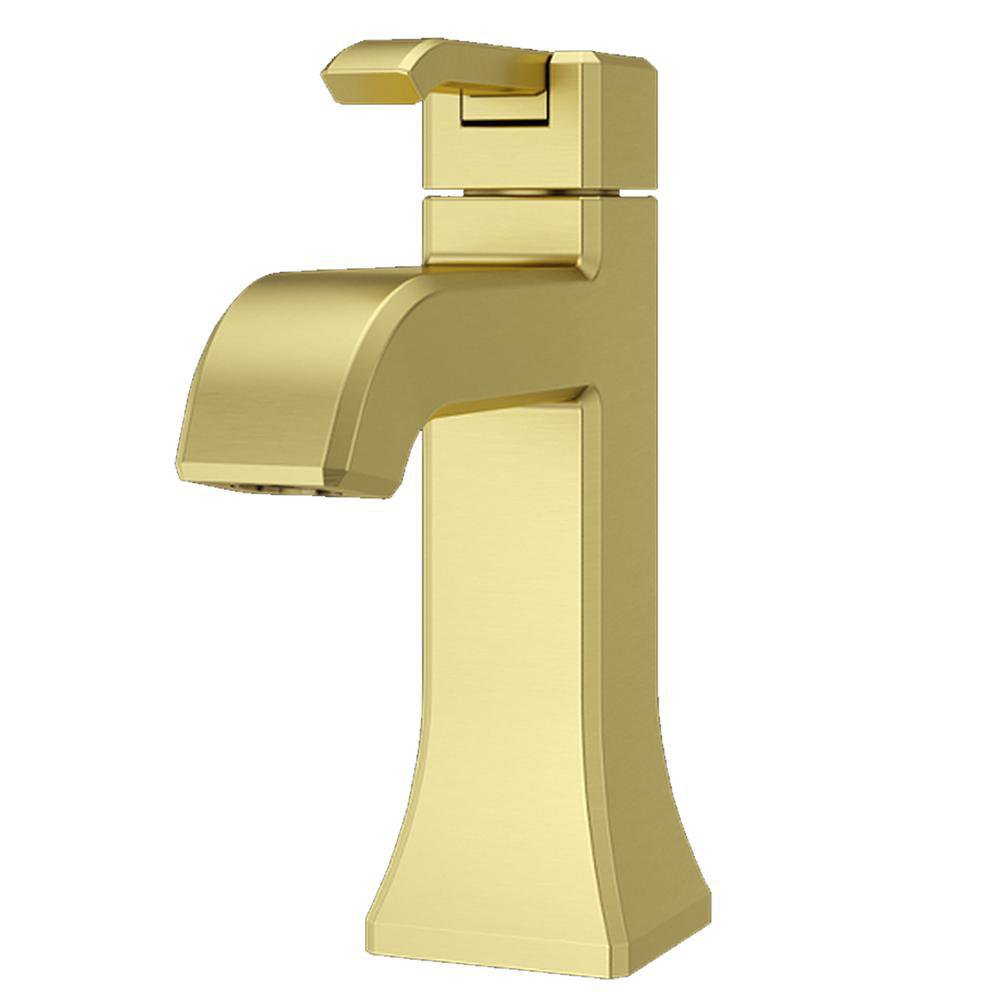 Grifo para Lavamanos Monomando Cuello Bajo Park Avenue Color Oro Cepillado Grifo para Lava…