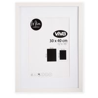 Marco Para Fotografías Blanco De 12 x 16 Plg - Viva