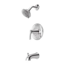 Ducha Arteza Con Grifo Monocomando Y Piton Cromado Masey - Pfister