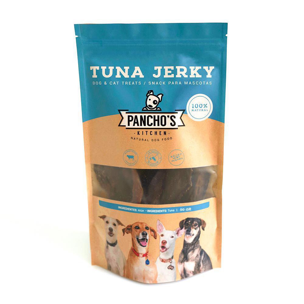 Snack Deshidratado para Perro Jerky de Atún Bolsa de 50 g