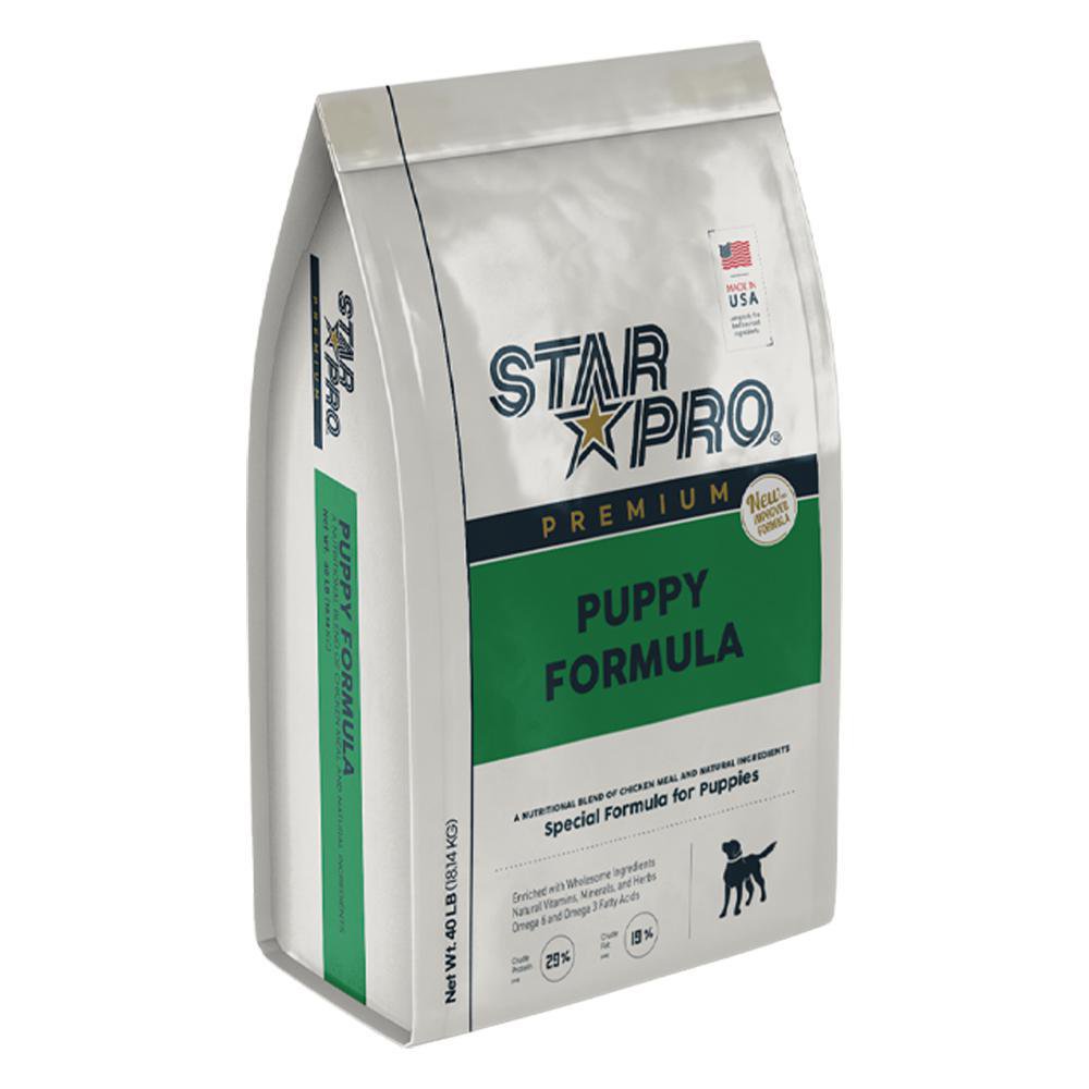 Concentrado para Cachorro Star Pro Puppy Formula con Pollo Bolsa de 40 Libras Alimento Sec…