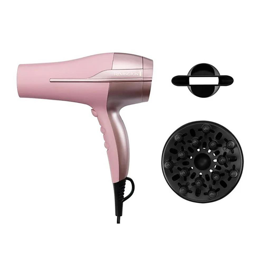 Secadora de Cabello Coconut Smooth con Difusor y Control de Frizz Color Rosado