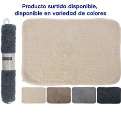 Alfombra Para Baño 60 x 90 Cm Colores Surtidos
