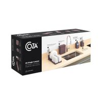 Kit Para Lavaplatos Gris 4 Pzas - Coza