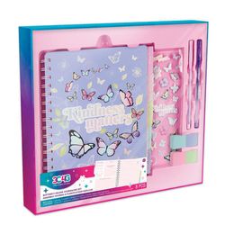 Set De Diario Y Planificador Butterfly Deluxe Journaling - 3c4g