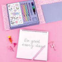 Set De Diario Y Planificador Butterfly Deluxe Journaling - 3c4g