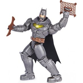 Figura Interactiva Batman Battle Strike 12 Plg - Batman