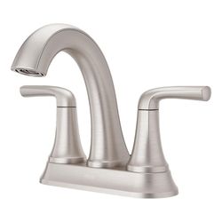 Grifo Lavamanos Ladera Mezcladora Cuello Corto Niquelado - Pfister