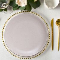 Plato Para Cena Crema 10.8 Plg - Niu Haus