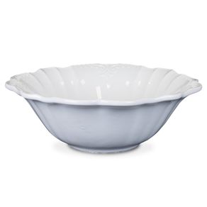 Bowl De Cerámica Blanco 32.5 Cm - Niu Haus