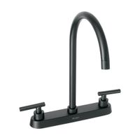 Mezcladora para Cocina Tubig Negro Mate Maneral Palanca - Foset