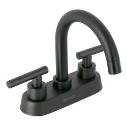 Mezcladora para Lavabo Estilo Bar Túbig Negro Mate - Foset