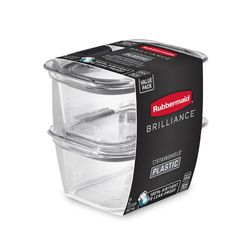 Set De 2 Contenedores Con Sello Hermético De 1.3 Tazas - Rubbermaid