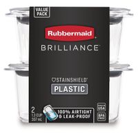 Set De 2 Contenedores Con Sello Hermético De 1.3 Tazas - Rubbermaid