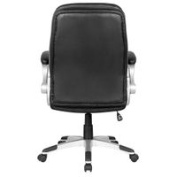 Silla Para Oficina Roma Negra 68X71X109 Cm - Zmobili