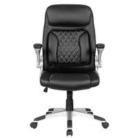 Silla Para Oficina Roma Negra 68X71X109 Cm - Zmobili