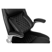 Silla Para Oficina Roma Negra 68X71X109 Cm - Zmobili