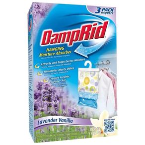 Deshumificador Colgante Lavanda Vainilla 15.4 Oz 3 Pzas - Damprid