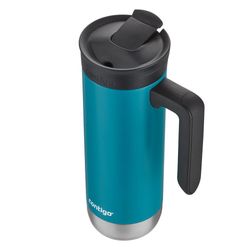 Botella Térmica Superior Azul Opaco 20 Oz - Contigo