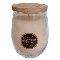Vela-Con-Aroma-A-Vainilla-Beige-Y-Tapa-De-Madera---Pilandros