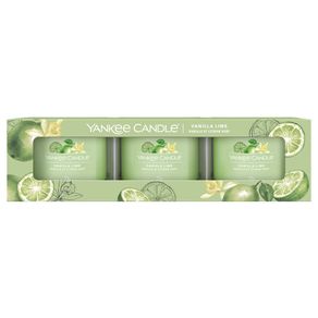 Set De Velas Vanilla Lima 3 Pzas - Yankee Candle