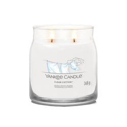 Vela En Frasco Mediano Clean Cotton 368 G - Yankee Candle