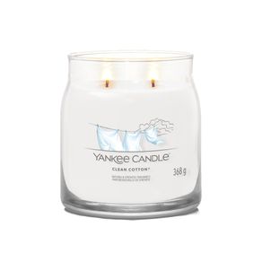 Vela En Frasco Mediano Clean Cotton 368 G - Yankee Candle