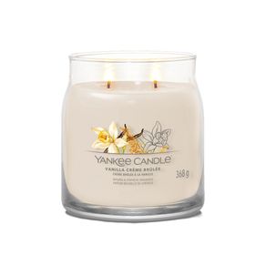 Vela En Frasco Mediano Vanilla Creme Brulee 368 G - Yankee Candle