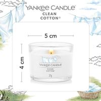 Set De Velas Clean Cotton 3 Pzas - Yankee Candle