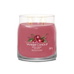 Vela En Frasco Mediano Black Cherry 368 G - Yankee Candle