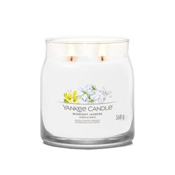 Vela En Frasco Mediano Midnight Jasmine 368 G - Yankee Candle