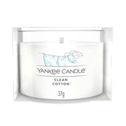 Vela En Frasco Pequeño Clean Cotton 37 G - Yankee Candle