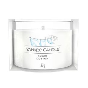 Vela En Frasco Pequeño Clean Cotton 37 G - Yankee Candle