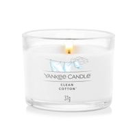 Vela En Frasco Pequeño Clean Cotton 37 G - Yankee Candle
